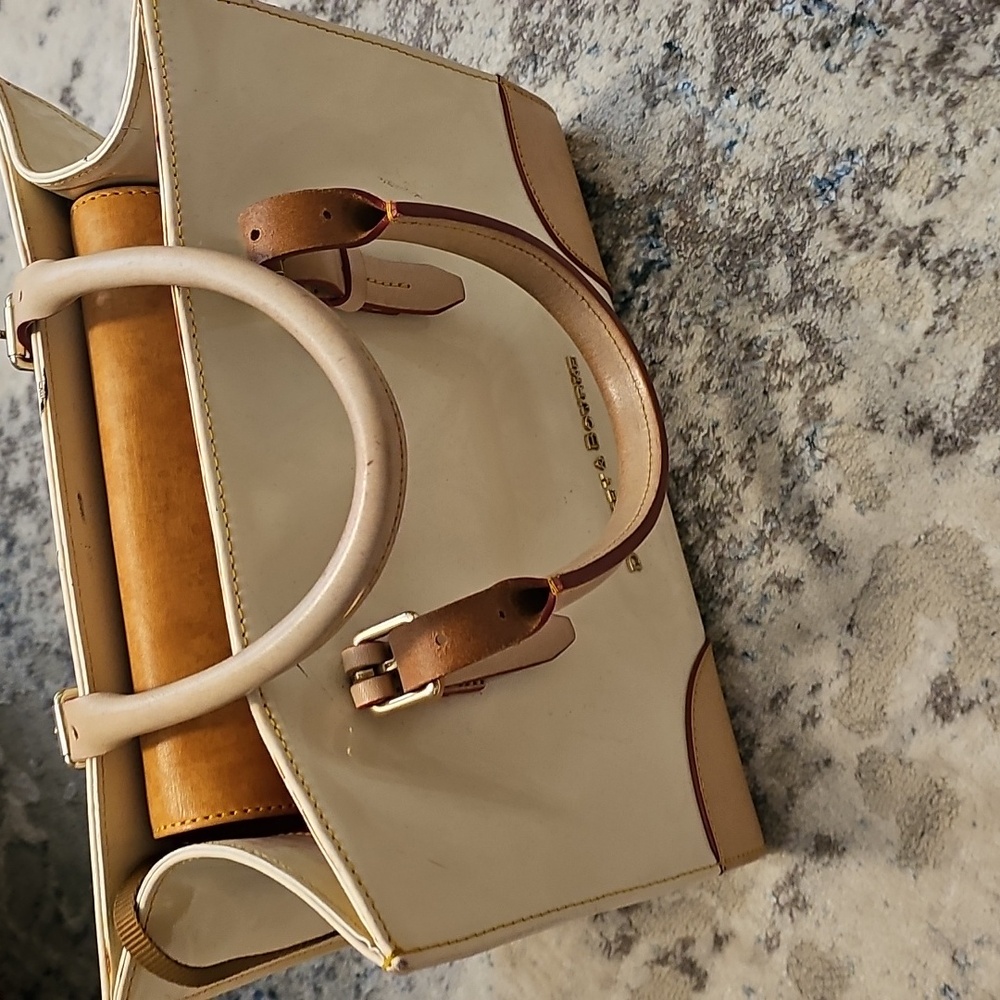Dooney & Bourke Cream and Tan Women's Bag
